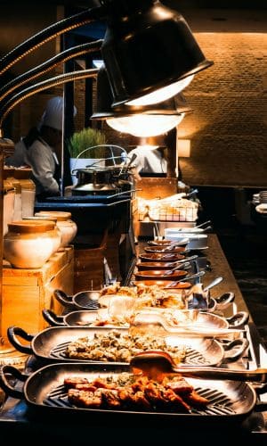 Classic Feast chefs preparing an event