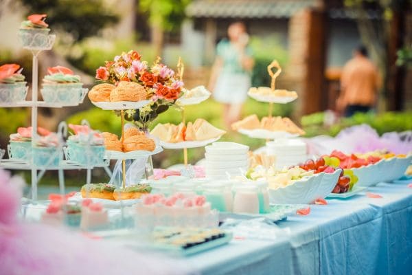 Dessert and pastry table