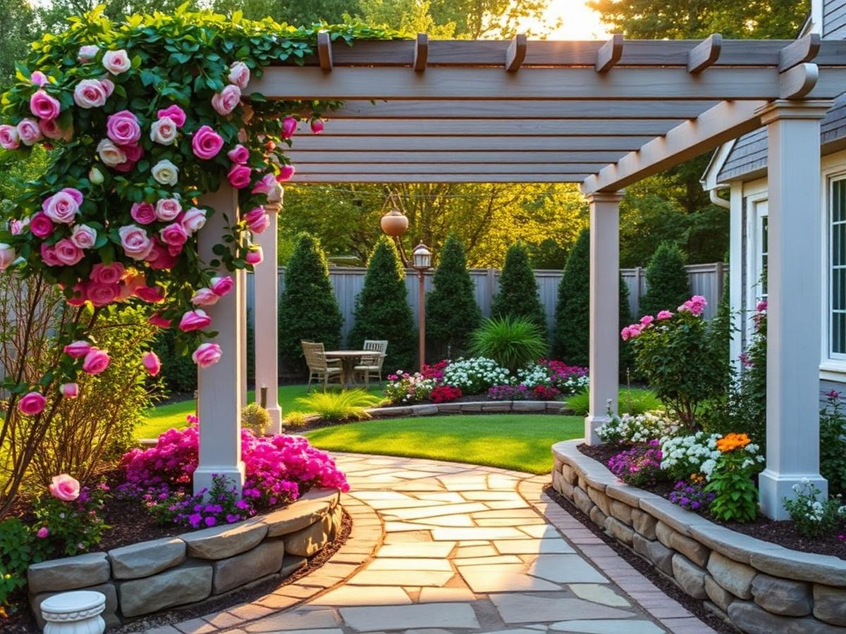 Pergola & Rose Garden — Winter Park