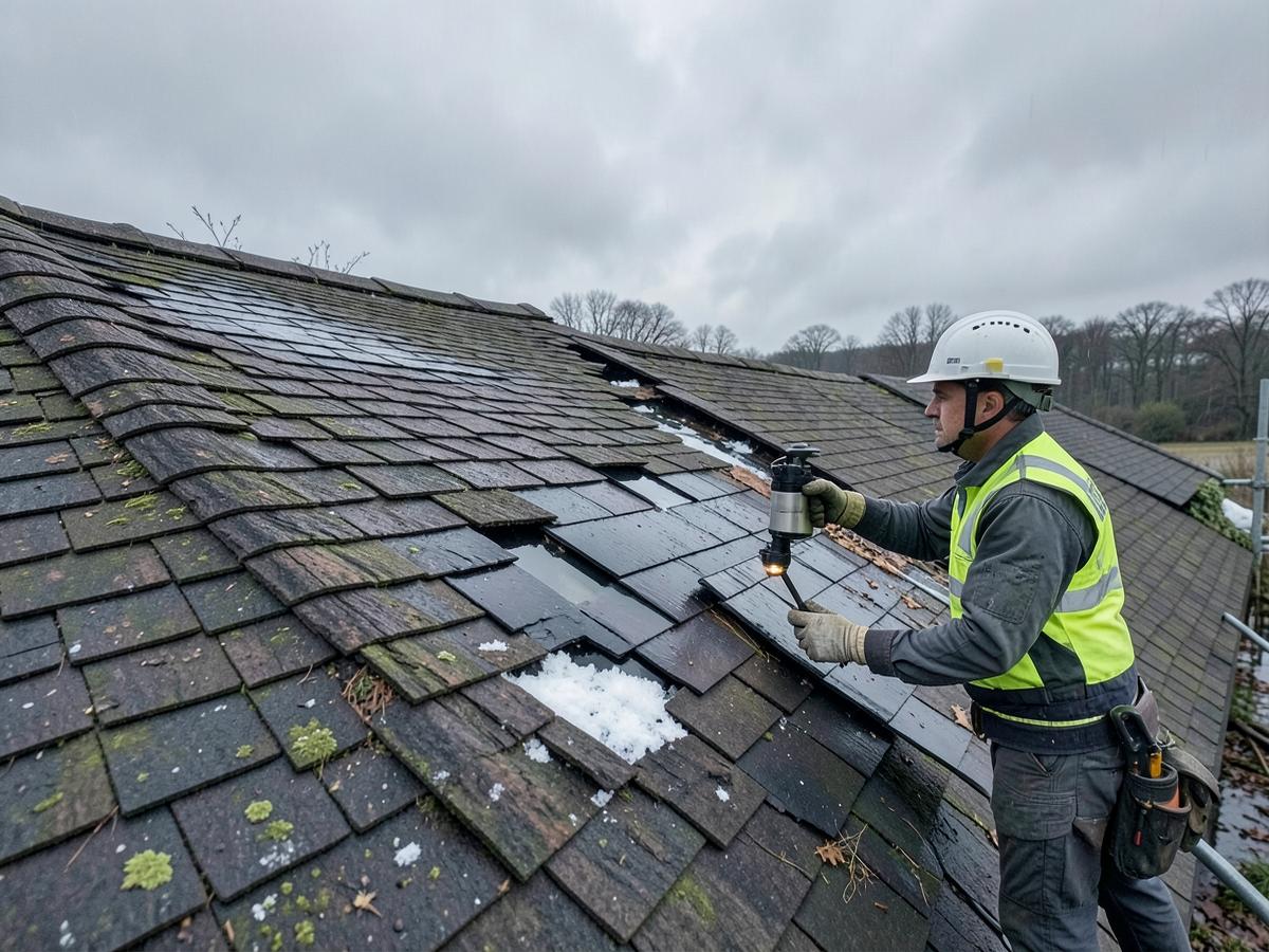 Storm damage inspection
