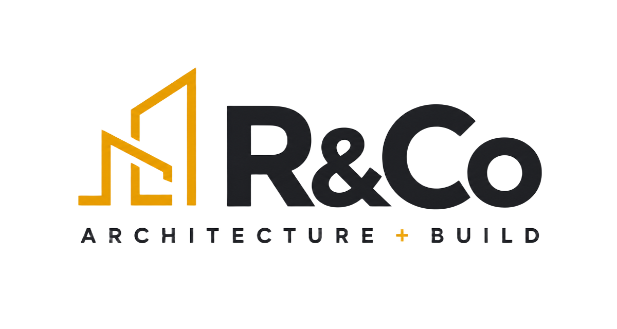 R&Co Architecture + Build logo