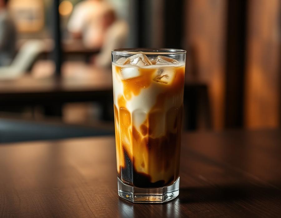 Iced Vanilla Latte