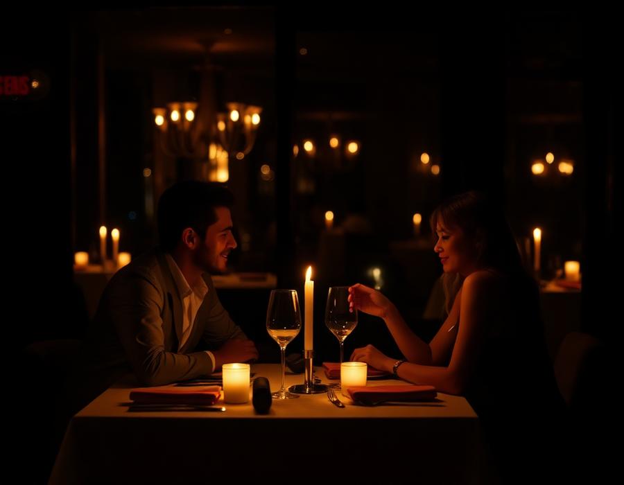 Candlelit service