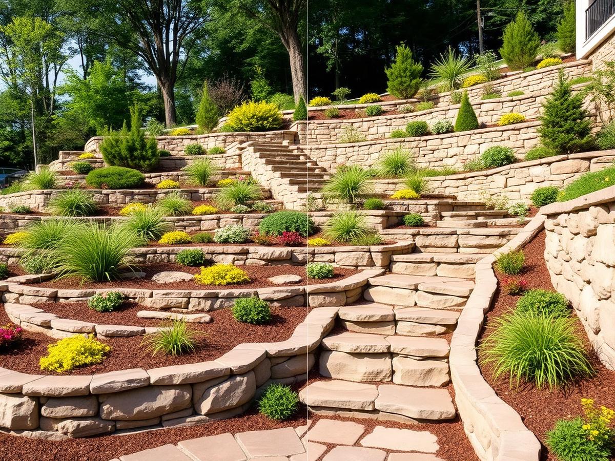 Hillside Terracing — Clermont