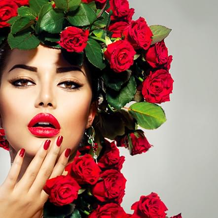 Roses in Red