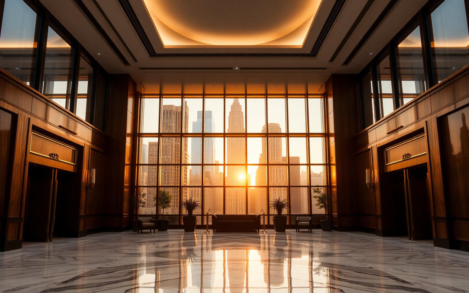 Law firm lobby