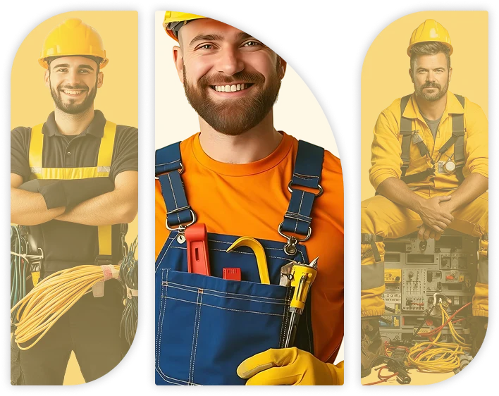 The AmpRight Electrical crew