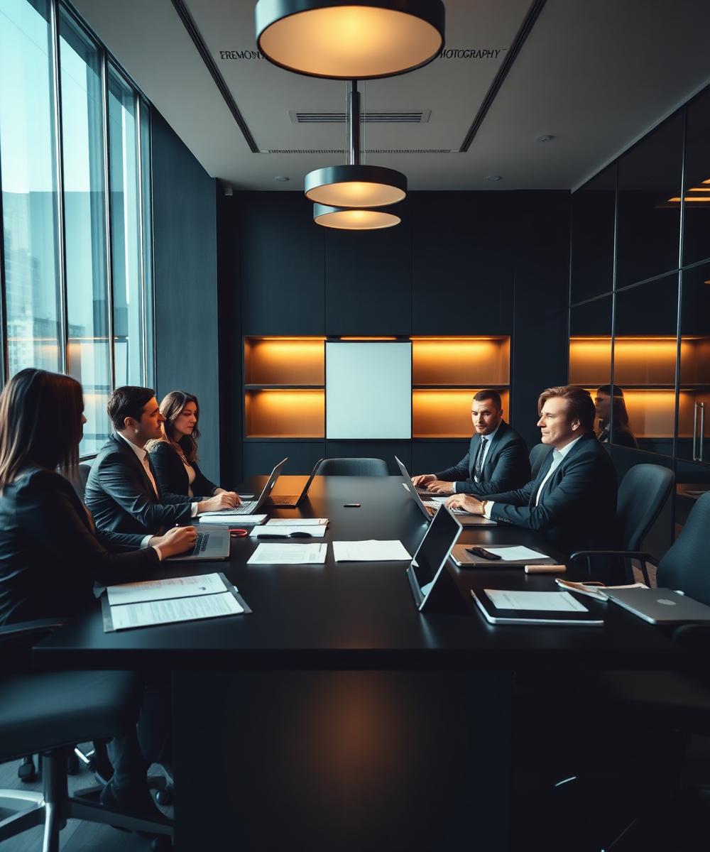 Legal team meeting