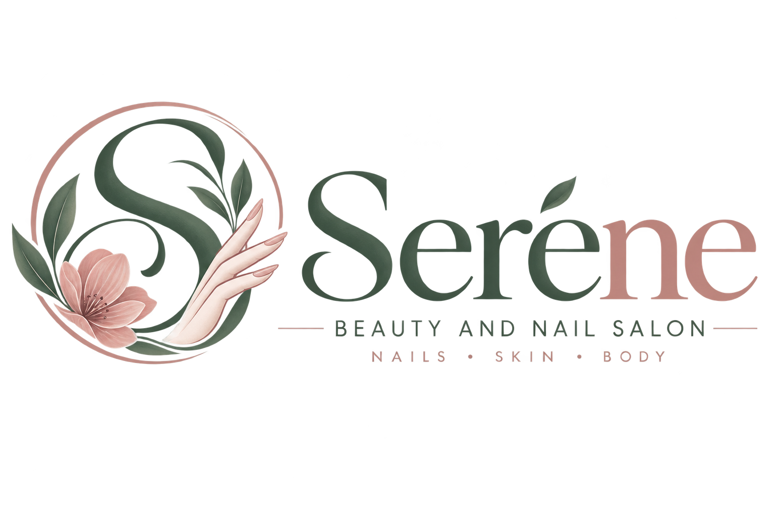 Seréne Nail & Beauty Spa logo