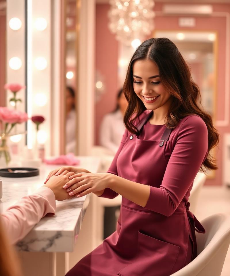 Nail studio interior