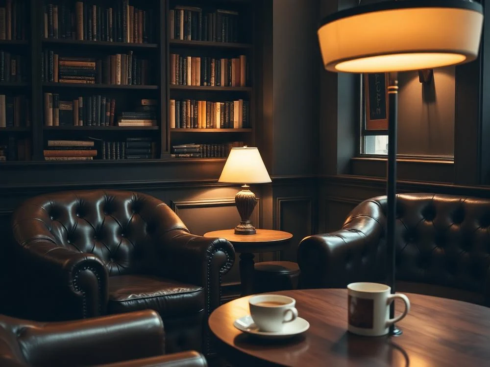 Library lounge seating
